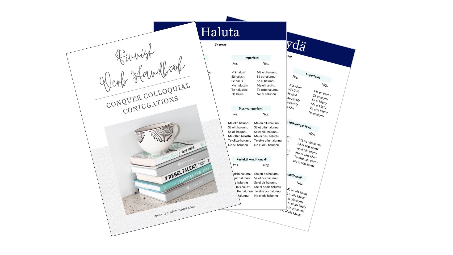 Sheets of a handbook